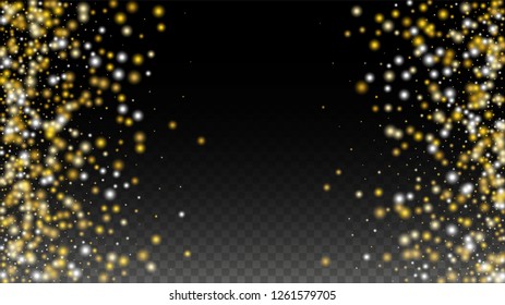 Luxurious Starry Night Design for Banner, Poster, Template, Card, Web, Advertisement, Party or Disco Print. Bright Flicker Background with a Disco Light Design. 