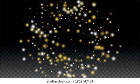 Luxurious Starry Night Design for Banner, Poster, Template, Card, Web, Advertisement, Party or Disco Print. Abstract Flicker Background with a Party Lights Design. 