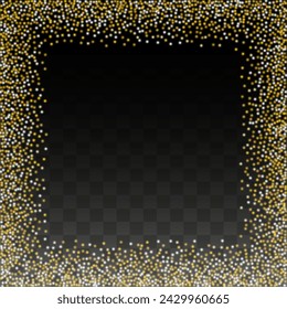 Luxurious Starry Night Design for Banner, Poster, Template, Card, Web, Advertisement, Party or Disco Print. Bright Flicker Background with a Disco Light Design. 