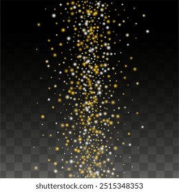Luxurious Starry Night Design for Banner, Poster, Template, Card, Web, Advertisement, Party or Disco Print. Bright Flicker Background with a Disco Light Design. 