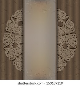 Luxurious template covers for brochures, menus, invitation