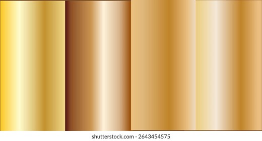 Luxurious vertical golden gradient blending bright yellow and rich orange-brown tones, creating a radiant metallic effect. Perfect for premium branding, festive designs, or high-end product packaging