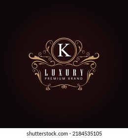 Luxurious vintage logo, Premium vintage, sign, signature, symbol, luxury high quality . Luxury jewelers shop vector logo design. golden logo. premium logo 