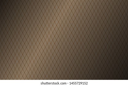 Luxurious vintage seamless pattern, brown abstract luxury background, vector illustration composed of rhombuses