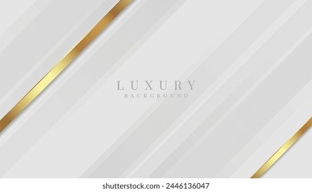 Luxurious white background with sparkling gold and glitter. modern elegant abstract background