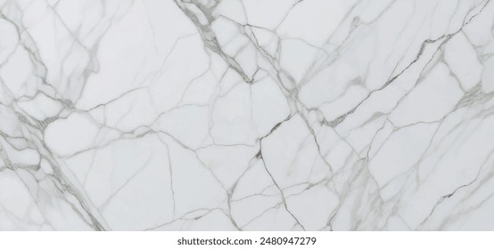 Luxurious white Carrara statuaries marble texture background. Calacatta glossy marble with golden streaks. Luxury White Gold Marble texture background vector. Luxurious floor marbling texture design.