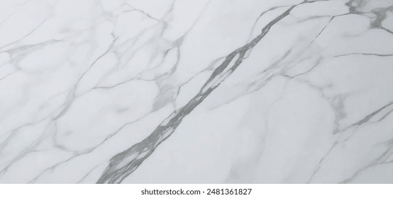 Luxurious white Carrara statuaries marble texture background. Calacatta glossy marble with golden streaks. Luxury White Gold Marble texture background vector. Luxurious floor marbling texture design.