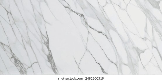 Luxurious white Carrara statuaries marble texture background. Calacatta glossy marble with golden streaks. Luxury White Gold Marble texture background vector. Luxurious floor marbling texture design.