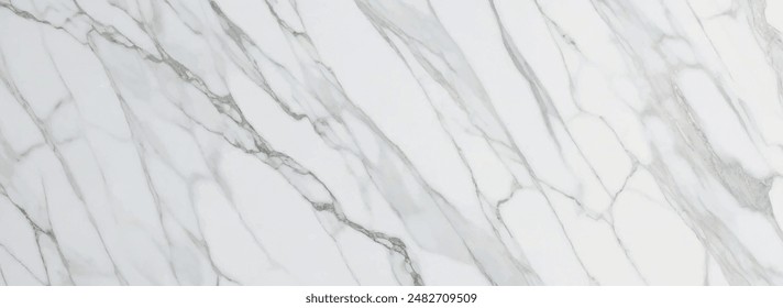 Luxurious white Carrara statuaries marble texture background. Calacatta glossy marble with golden streaks. Luxury White Gold Marble texture background vector. Luxurious floor marbling texture design.