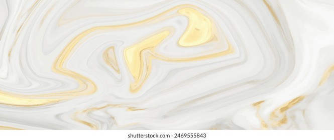 Lujoso fondo de mármol blanco y dorado texturizado. Mármol italiano de lujo de Carrara para suelo. Mármol de ónix pulido de diseño Abstractas con efecto de salpicadura dorada de alta resolución.