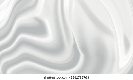 Luxurious white liquid marble abstract background. white and gray acrylic pour marble patterned texture background illustration. abstract elegant light white and silver acrylic pour marble pattern.