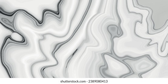 Luxurious white liquid marble abstract background. white and gray acrylic pour marble patterned texture background illustration. abstract elegant light white and silver acrylic pour marble pattern.