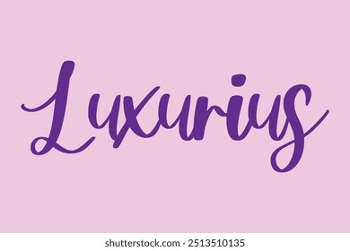 Cita De Texto De Tipografía Cursiva Con Estilo Lujoso Sobre Fondo Colorido