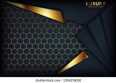 Luxury 3D background with a combination of luminous dots in abstract style. Graphic design element. Elegant decoration. Vector