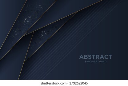 Luxury 3D background with a combination of luminous dots in abstract style. Graphic design element.