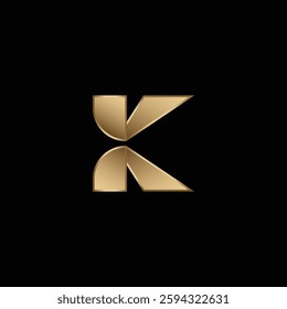 luxury 3d display letter k