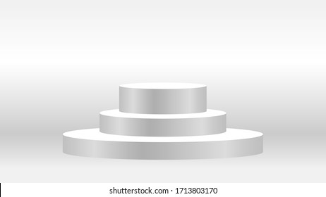 3d Render Abstract White Geometric Background Stock Illustration ...