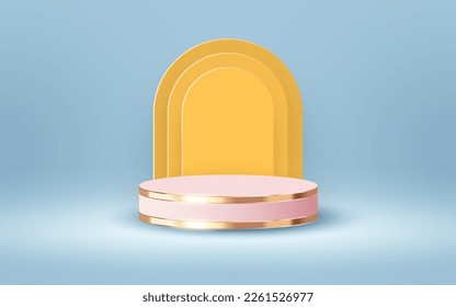 Luxury 3d Podium Square Abstract Scene Background Product Presentation Mock Up Show Cosmetic Product Blank
