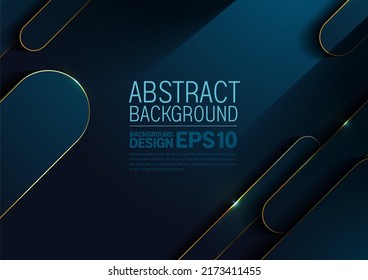fondo abstracto de lujo color azul oscuro, oblicuo, líneas diagonales solapan degradados de sombra de capa composición de espacio, ilustración de formas geométricas simples para banner, diseño de portada de volante