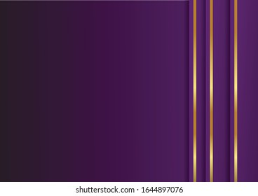  Diseño de fondo abstracto de lujo de color púrpura y rubio