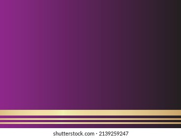 Diseño de fondo abstracto de lujo de color púrpura y rubio