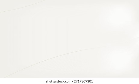 Fondo abstracto de lujo con una sofisticada mezcla del color 'Cloud Dancer' del año 2026 y elegantes líneas doradas. El sutil y limpio fondo blanco roto se ve realzado por delicadas curvas de onda dorada, creando una estética premium y moderna. Perfecto para invitaciones de boda de alta gama, embalaje de productos exclusivos, marca de moda, Anuncios de eventos VIP, identidad corporativa o cualquier diseño que requiera un fondo elegante, minimalista y de moda.