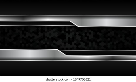 Luxury abstract background with gold on edge background and dynamic shadow on background. Vector background. Eps 10