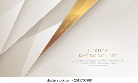 Luxury abstract background with golden lines sparkle geometric shapes. Modern template design for a sweet and elegant feeling with space for your text. Vector illustration