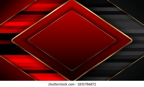 Fondo abstracto de lujo con color gradiente y sombra dinámica en el fondo. Fondo vectorial. Eps 10