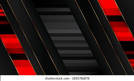 Fondo abstracto de lujo con color gradiente y sombra dinámica en el fondo. Fondo vectorial. Eps 10