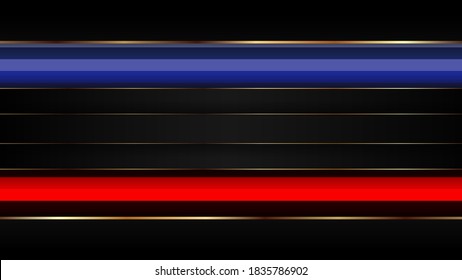 Luxus abstrakter Hintergrund mit Farbverlauf-Farbe und dynamischem Schatten auf Hintergrund. Vektorhintergrund. EPS10