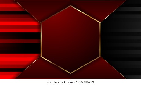 Luxury abstract background with gradient color and dynamic shadow on background. Vector background. Eps 10