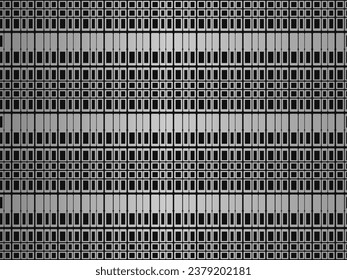 Luxury abstract background with silver gradient color. Modern silver color metallic banner. Futuristic geometric vector abstract background.