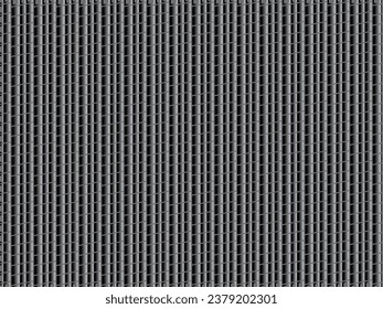 Luxuriöser abstrakter Hintergrund mit silbernem Farbverlauf. Modernes silberfarbenes Metallbanner. Futuristische geometrische Vektorgrafik abstrakter Hintergrund.