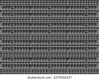 Luxury abstract background with silver gradient color. Modern silver color metallic banner. Futuristic geometric vector abstract background.