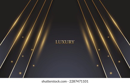 luxury Abstract Background Vector for Design. Greeting Card, Banner, Poster. Vector Illustration.