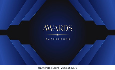 Lujoso fondo azul abstracto. Afiche de la invitación al matrimonio. Líneas que hacen chispa elegante. Publicación clásica de forma.
