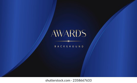 Lujoso fondo azul abstracto. Afiche de la invitación al matrimonio. Líneas que hacen chispa elegante. Publicación clásica de forma.