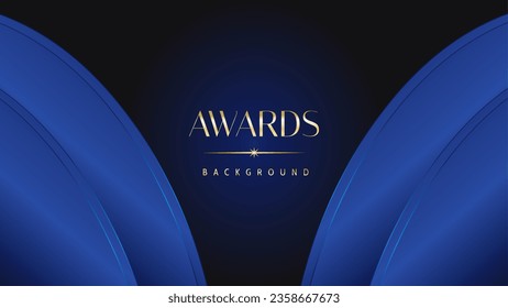 Lujoso fondo azul abstracto. Afiche de la invitación al matrimonio. Líneas que hacen chispa elegante. Publicación clásica de forma.