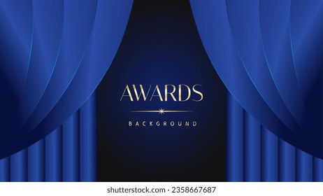Lujoso fondo azul abstracto. Afiche de la invitación al matrimonio. Líneas que hacen chispa elegante. Publicación clásica de forma.