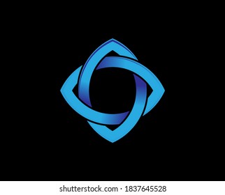 Luxury Abstract Business logo design. isolated circle icon symbol sign