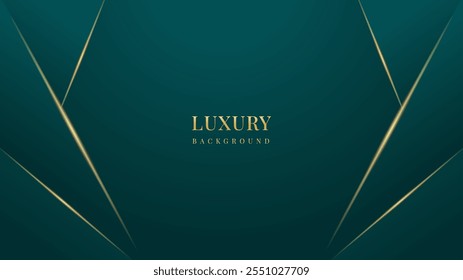 luxury abstract dark green background vector design