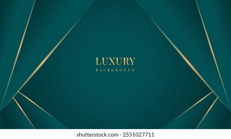 luxury abstract dark green background vector design