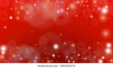 Luxury Abstract Defocused Light Spot Background Design. Christmas snowfall Vector Horizontal Illustration. Cosmic Print. Glitter confetti. Good for Banners, Posters, Covers, Flyers, Cards.