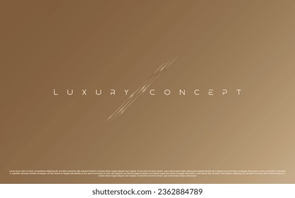 Luxury abstract gold background with elegant light effect.