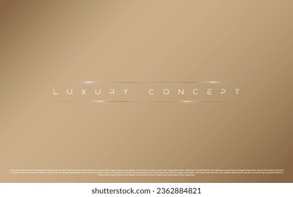 Lujo de fondo dorado abstracto con un elegante efecto luminoso.