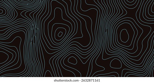 Luxury abstract line art background vector Texture pattern background design for wall arts, fabric , packaging , web, banner, app, wallpapertopo map texture. Dense lines, Background of the topographic