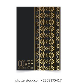 luxury abstract line pattern cover