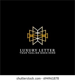 Luxury abstract logo design