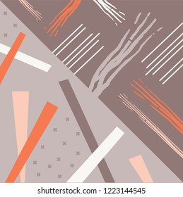 luxury abstract pattern for scarf design